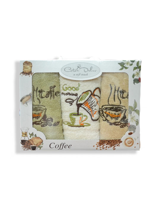 Coton Delux Prosop din 100% Bumbac 30x50cm 3buc