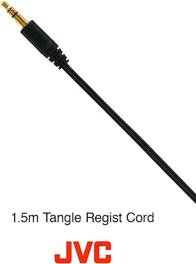JVC HA-L50-E Жични On Ear Слушалки Черни