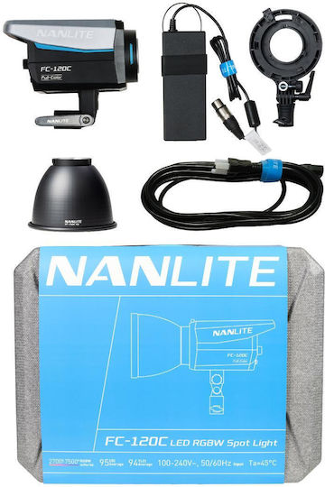 Nanlite LED Light 30W με Φωτεινότητα LUX 7735 Lux