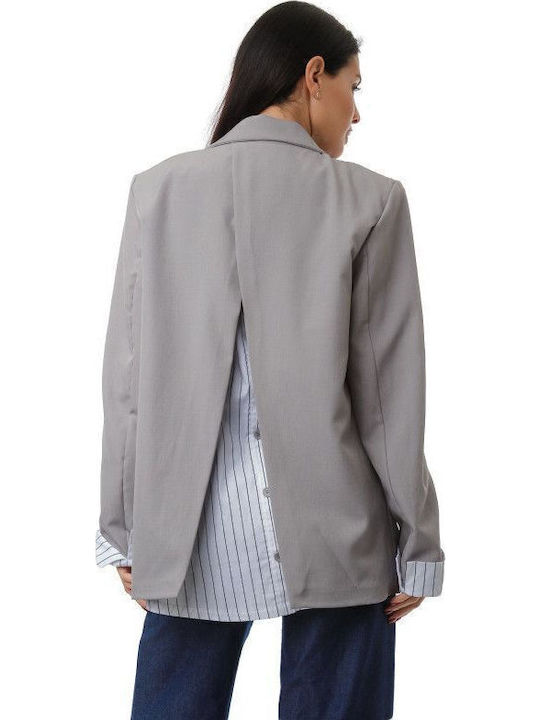 Silia D Women's Blazer Grey