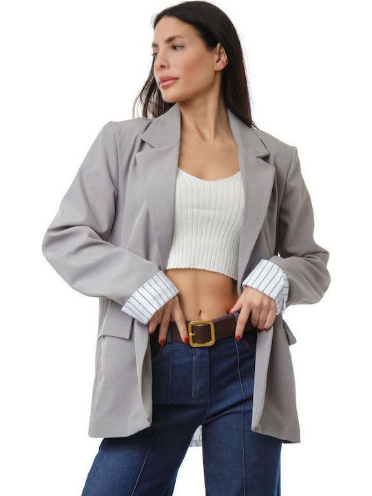 Silia D Women's Blazer Grey