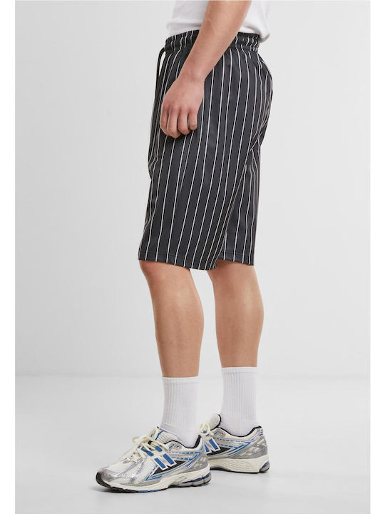 Pinstripe Ανδρική Βερμούδα Black/white