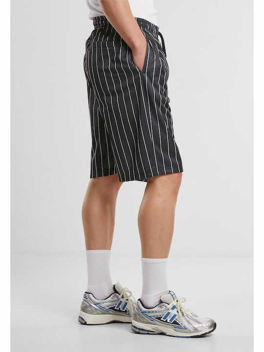 Pinstripe Ανδρική Βερμούδα Black/white