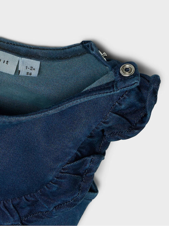 Name It Παιδική Τζιν Ολόσωμη Φόρμα Indigo, Dark Blue