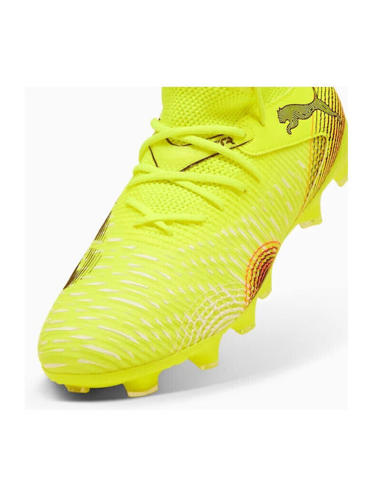 Future 8 Match FG/AG Kids Soccer Cleats Molded Yellow