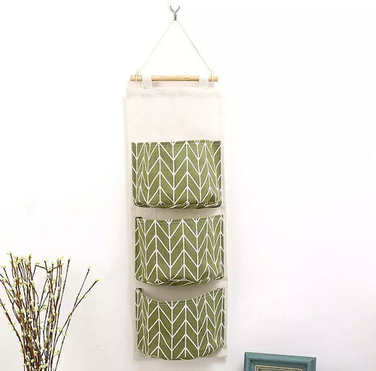 Organizator auto material textil Verde 6427744040484