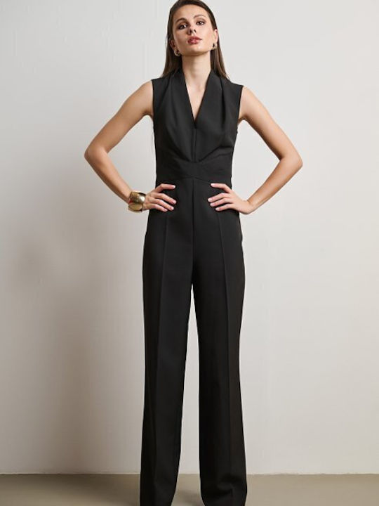 Desiree Women's Sleeveless One-piece Suit Black 01.42027-bs
