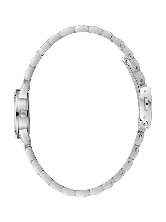 Lee Cooper Bracelet Women's Watch with Silver Metal Bracelet
