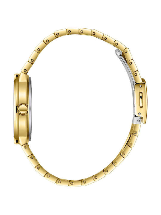 Lee Cooper Bracelet Women's Watch with Gold Metal Bracelet