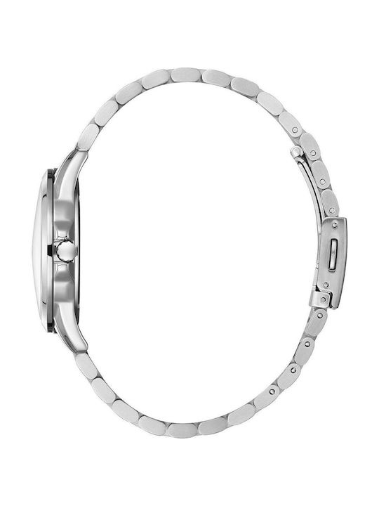 Lee Cooper Women's Watch Chronograph with Silver Metal Bracelet