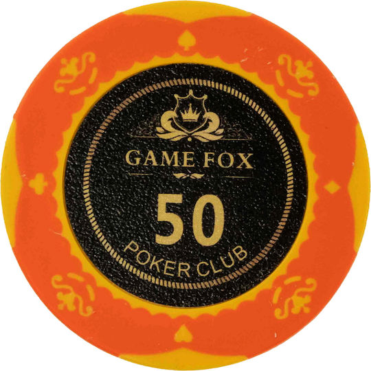 Set of 500 Poker Chips Gamefox 14g Luxury Wooden Box