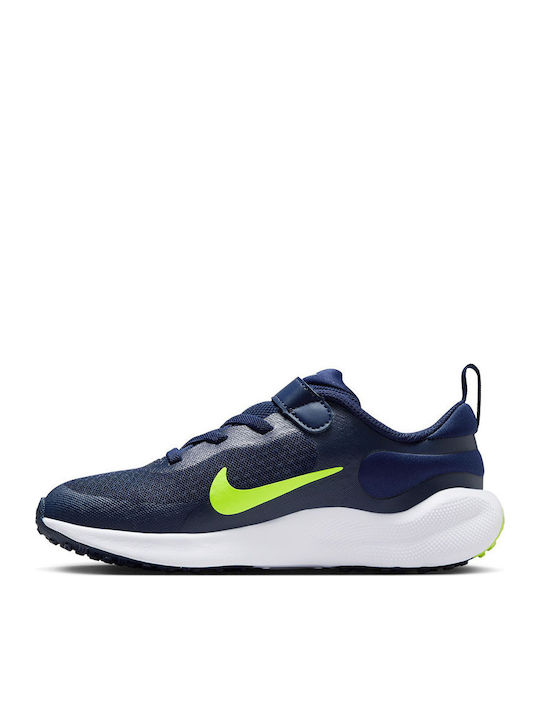 Revolution Revolution Kids Sports Shoes Running with Hoop & Loop Closure Blue