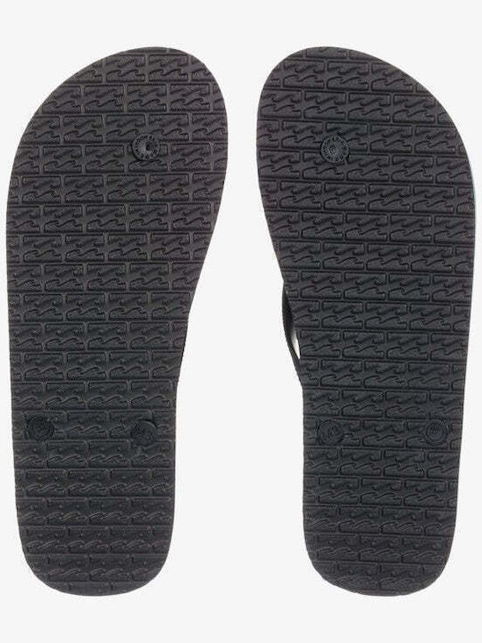 Tides Ανδρικά Flip Flops Μαύρα