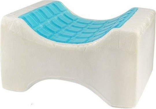 Μαξιλάρι με Memory Foam 26x20x15cm σε Λευκό χρώμα