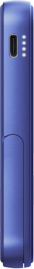 Fresh 'n Rebel Magnetic MagSafe Power Bank 5000mAh с USB-C порт True Blue