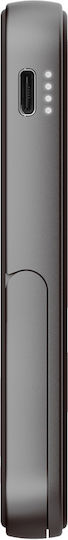 Fresh 'n Rebel Magnetic MagSafe Power Bank 5000mAh με Θύρα USB-C Storm Grey
