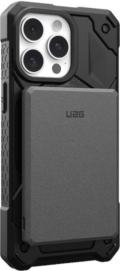 UAG SRGE Slim MagSafe Power Bank 5000mAh 10W с USB-C порт Черен