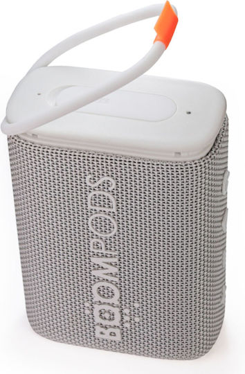 Boompods BeachboomOcean Waterproof Bluetooth Speaker with Battery Life up to 2 hours White