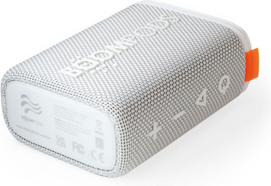 Boompods BeachboomOcean Waterproof Bluetooth Speaker with Battery Life up to 2 hours White