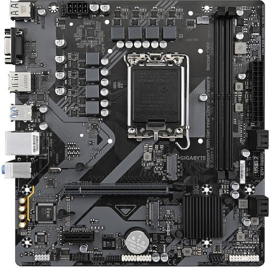 Gigabyte B760M E rev. 1.0 Motherboard Micro ATX with Intel 1700 Socket