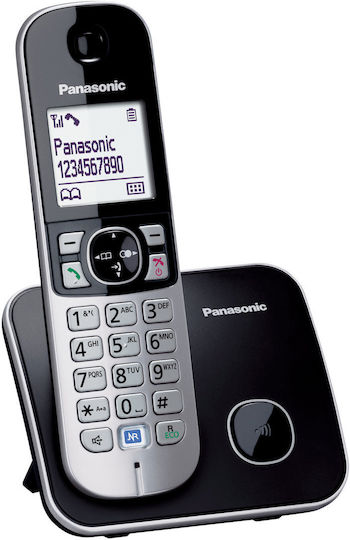 Panasonic KX-TG6811PDB Telefon fără fir Negru