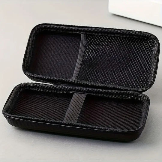 Hard Case Carbon Style Storage for Audio & Video Equipment Accessories 20cm