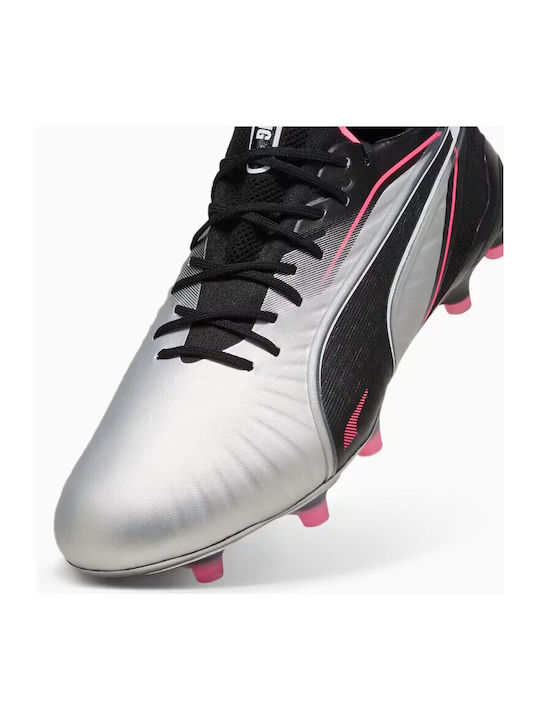PUMA Ultimate Футболни Обувки с Бутони Сребристи