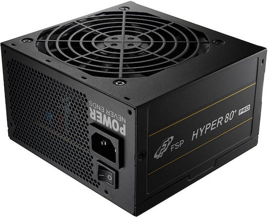 FSP/Fortron FSPHYPER PRO Bulk 550W Μαύρο Τροφοδοτικό Υπολογιστή Full Wired 80 Plus Bronze