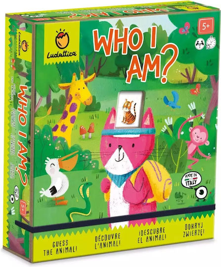 Настолна игра Who Am I за 2 играчи 5+ години Ludattica