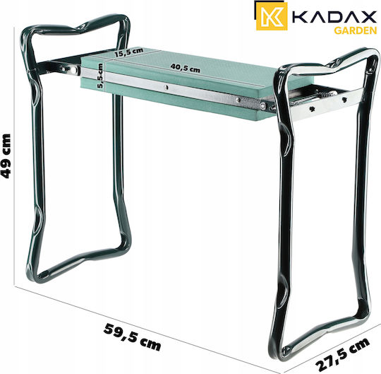 Kadax Folding Garden Kneeler Stool Chair 2 In 1 Bench Garden