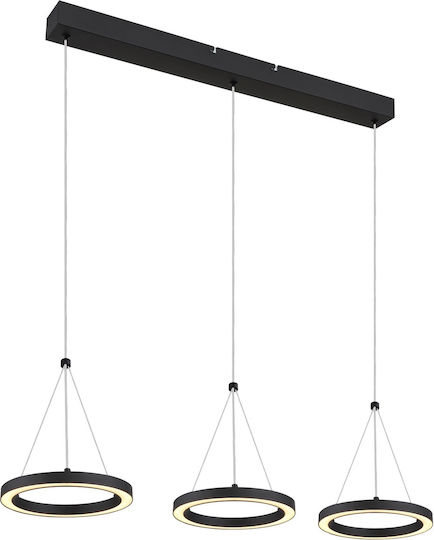 Globo Lighting Висящо Осветително Тяло Черен