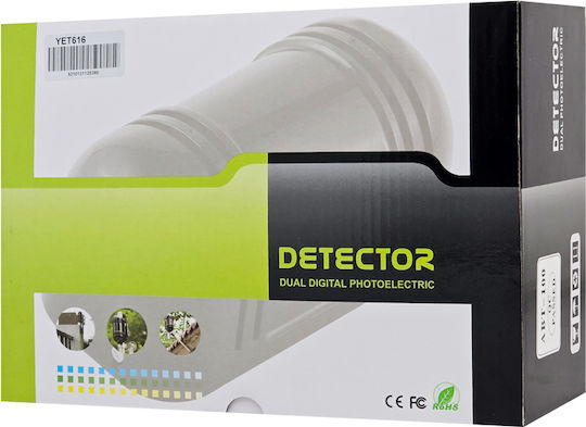 Wired Dual Beam Detector 13.8-24V Scope 60m