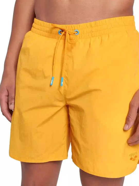 Herren Badebekleidung Shorts Gelb