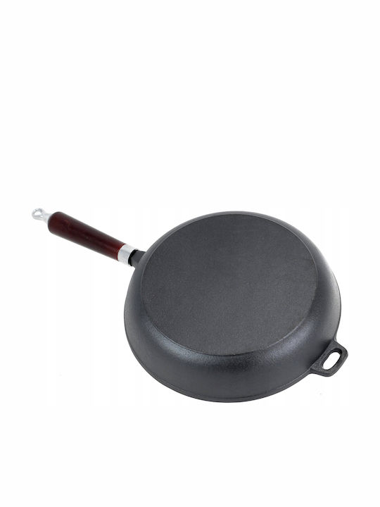 Krisberg Pan Mit Deckel aus Gusseisen 28cm