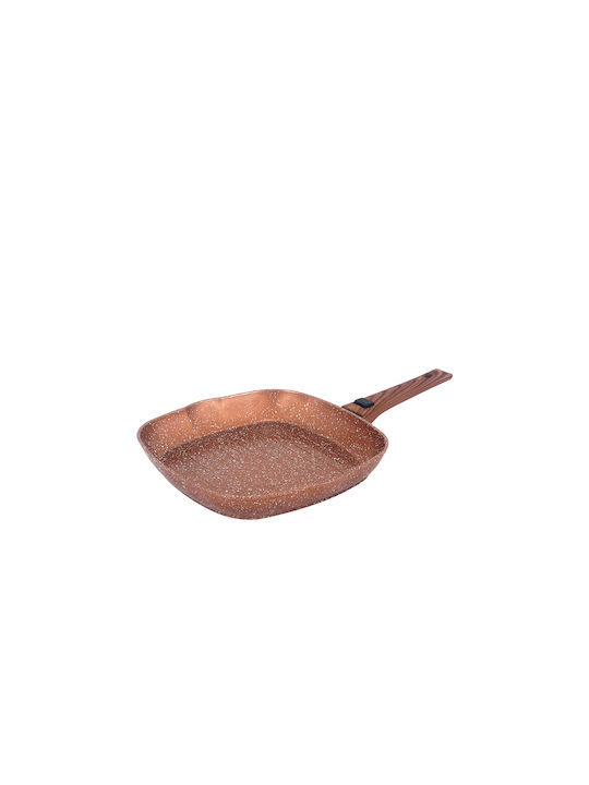 Chios Hellas Woodstone Pan made of Aluminum with Stone Coating 28cm