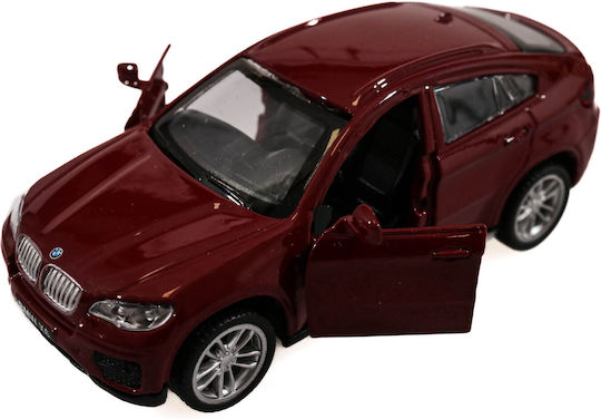 Msz Bmw X6 Toy Car 1:43 Red