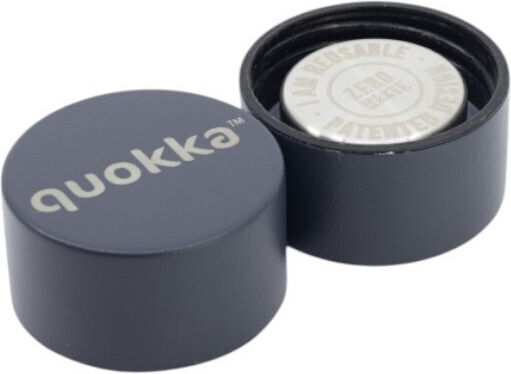 Quokka Solid Stainless Steel Thermos Bottle BPA Free 630ml Slate