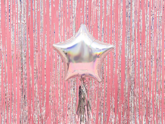 Iridescent Star Foil Balloon 48 Cm
