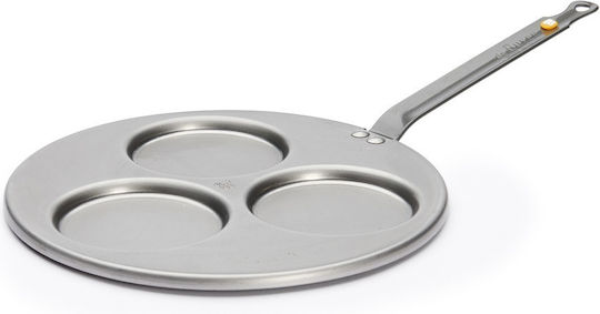 De Buyer Mineral B 27cm Pan for Pancakes Stainless Steel De Buyer Mineral B 27cm Pan for Pancakes Stainless Steel