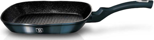 Berlinger Haus Aquamarine Grill With Lid made of Aluminum with Stone Coating 28cm