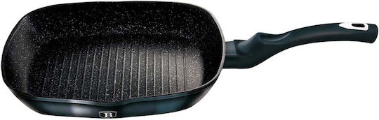 Berlinger Haus Aquamarine Grill With Lid made of Aluminum with Stone Coating 28cm