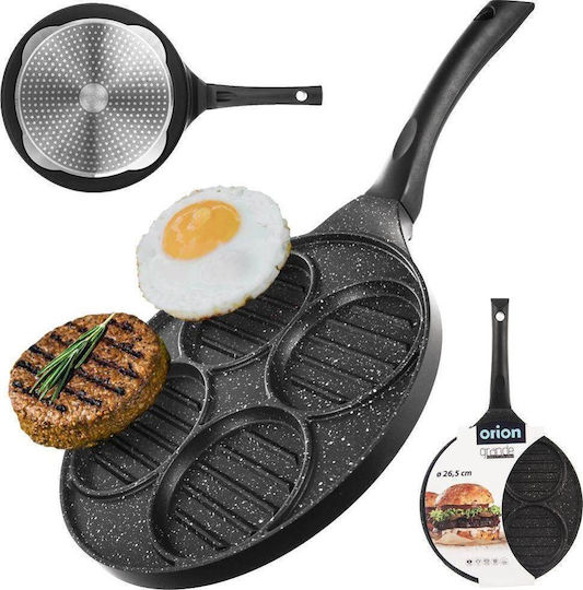 Orion Grande Pan for Pancakes Aluminum with Non-Stick Interior Coating 26.5cm