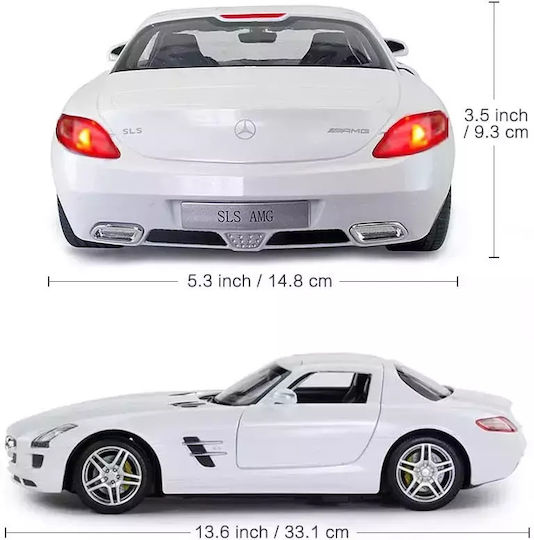 Remote Control Car Mercedes-benz Sls White Scale 1:14