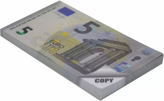 Uni Pap Money Notes Bloc Notes Albastru deschis
