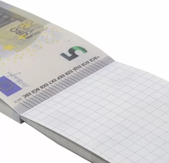 Uni Pap Money Notes Bloc Notes Albastru deschis