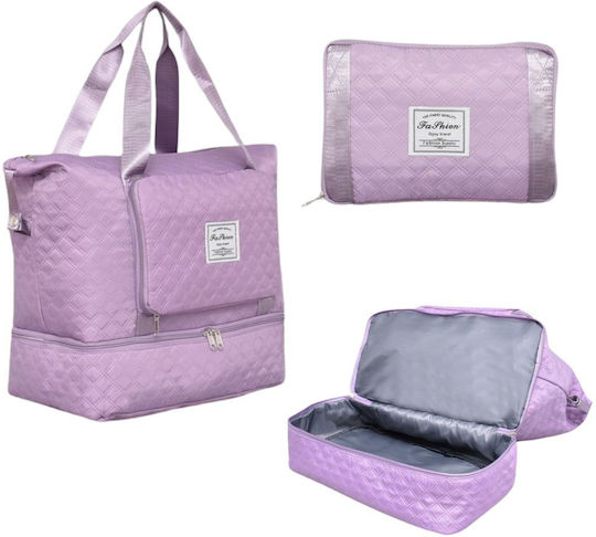 Reisetasche Schwarz Stoff L40xB21xH33cm
