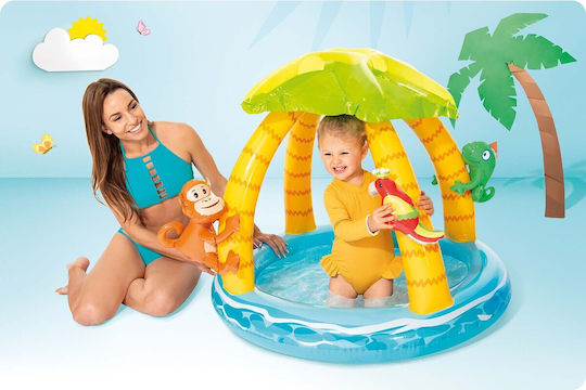 Intex Children's Round Swimming Pool 45lt Inflatable 102x86cm