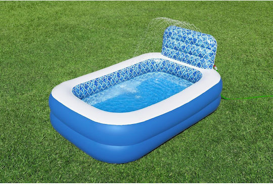 Bestway PVC Swimming Pool 702L Inflatable 229x152x152cm Blue