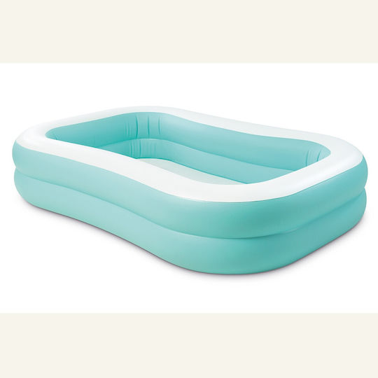 Intex Mandarin Swim Center Παιδική Πισίνα 600lt Φουσκωτή 229x147x46εκ. Πορτοκαλί