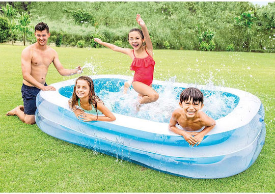 Intex Family Swim Center Swimming Pool 770lt Inflatable 262x175x56cm Green